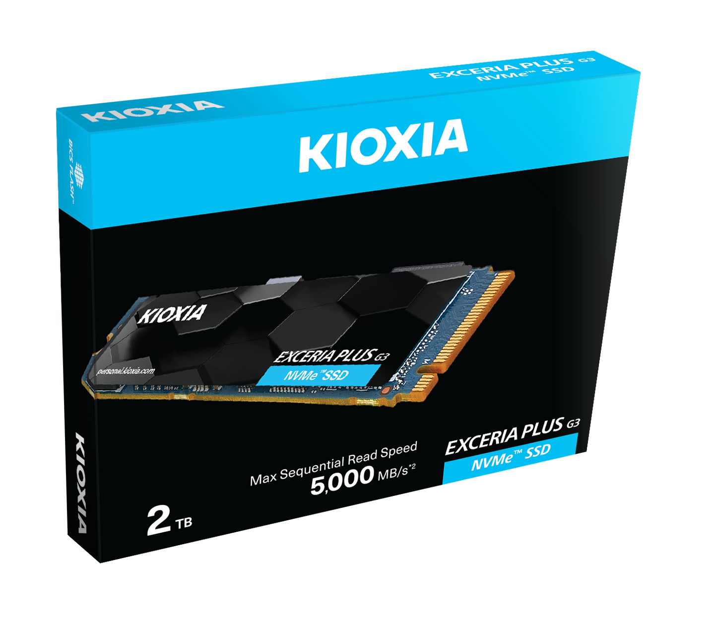 KIOXIA SSD NVMe M.2280 EXCERIA PLUS G1/G3 | TREK 2000 WebStore