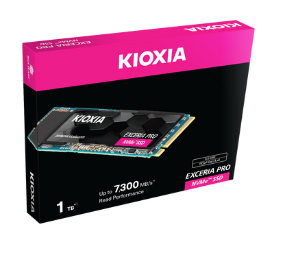 KIOXIA Exceria PRO NVME M.2. 2280 1TB RW 7300/6400 MB/s