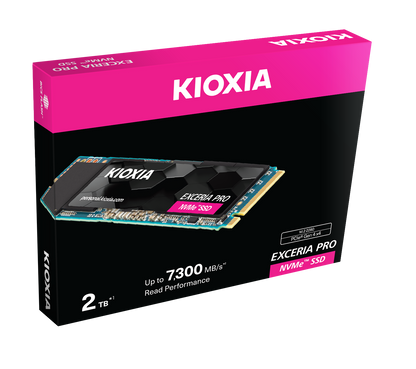 KIOXIA Exceria PRO NVME M.2. 2280 2TB RW 7300/6400 MB/s