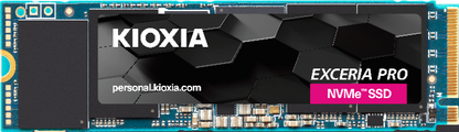 KIOXIA Exceria PRO NVME M.2. 2280 RW 7300/6400 MB/s