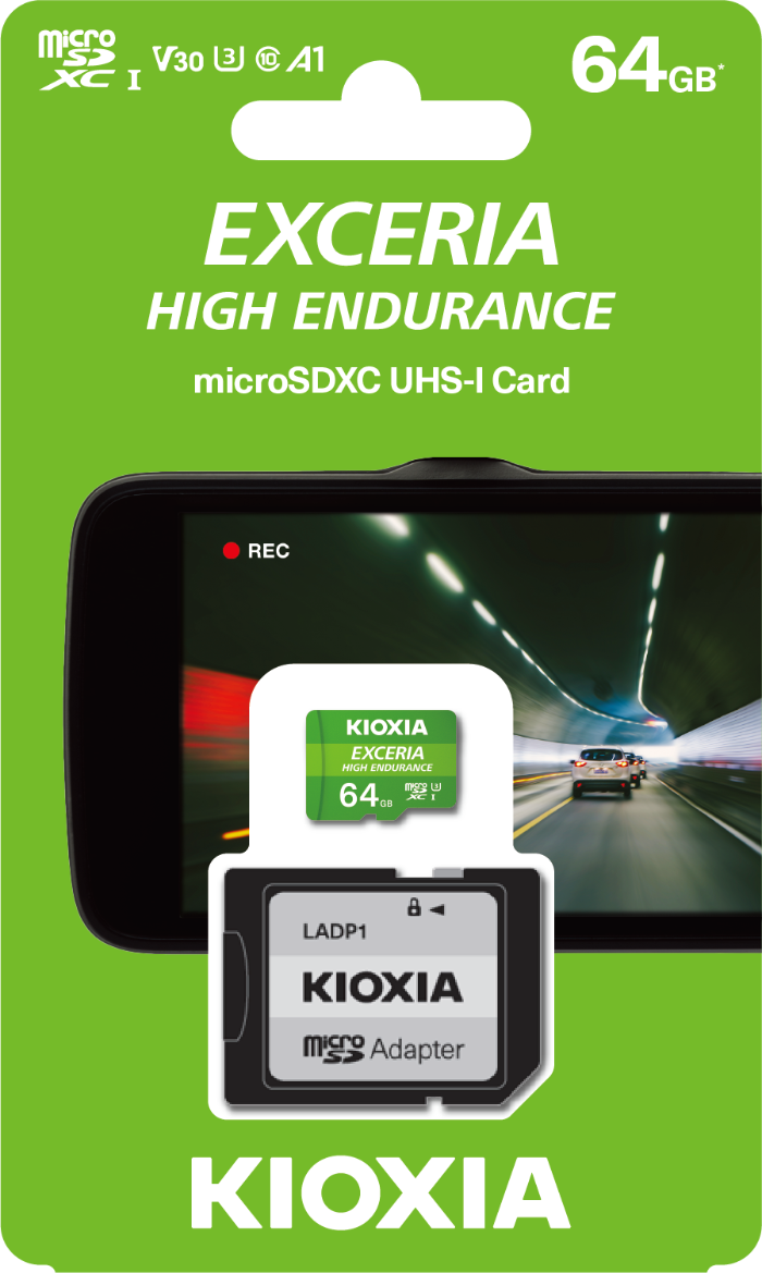 KIOXIA: MicroSD High Endurance | TREK 2000 WebStore