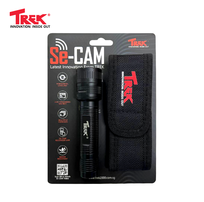 TREK SE-CAM - WLAN A/V REC. FLASHLIGHT