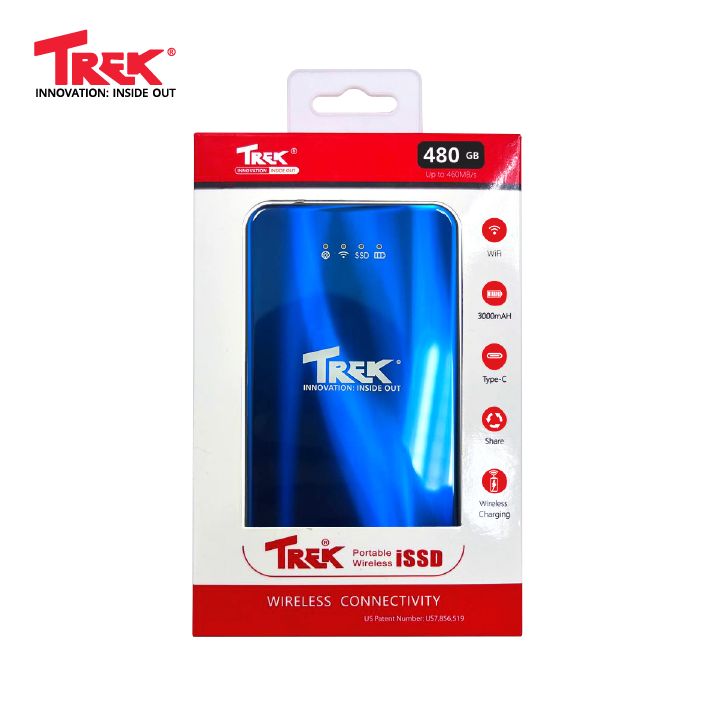 TREK iSSD- SERVIDOR PORTÁTIL TODO EN UNO