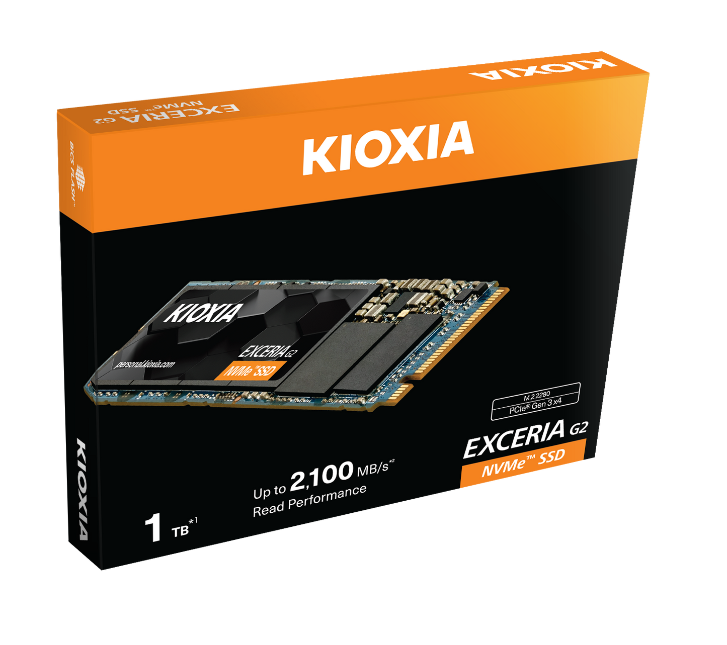 KIOXIA SSD NVMe M.2280 EXCERIA G2 | TREK 2000 WebStore