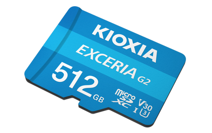 KIOXIA: MicroSD Exceria G1/G2 | TREK 2000 WebStore