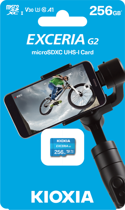 KIOXIA: MicroSD Exceria G1/G2 | TREK 2000 WebStore