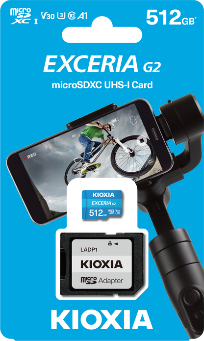 KIOXIA: MicroSD Exceria G1/G2 | TREK 2000 WebStore