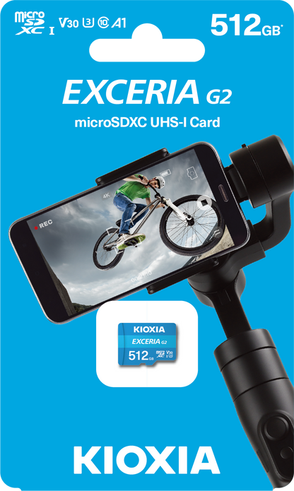 KIOXIA: MicroSD Exceria G1/G2 | TREK 2000 WebStore