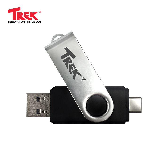 TREK TD DUO Type-C &amp; A THUMBDRIVE™（支持 iPhone 15 PRO） 