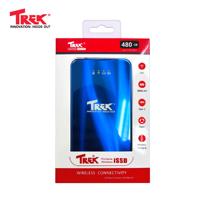 TREK iSSD- All-In-One Portable WLAN Server