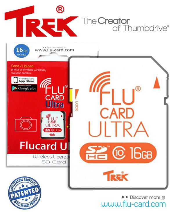TREK FLUCARD GO/ULTRA - W.LAN ENABLED SD CARD