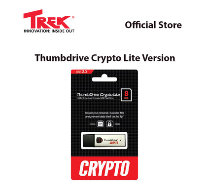 TREK TD CRYPTO Lite THUMBDRIVE™ - Contraseña cifrada AES-256