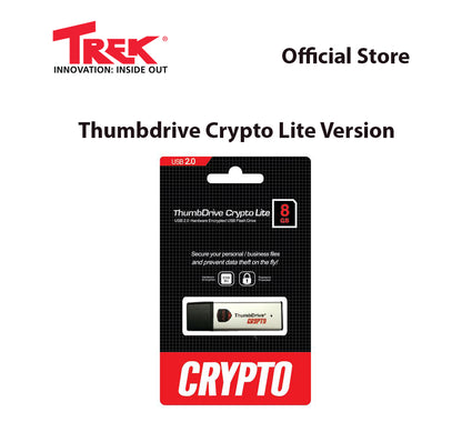 TREK TD CRYPTO Lite THUMBDRIVE™ - AES-256 密码加密