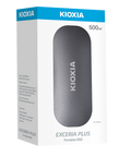 KIOXIA Exceria plus portable SSD 500GB with high speed transfer up to 1050mb/s. Sleek Silver matte surface & lightweight easy to carry made for your pocket: TREK eStore